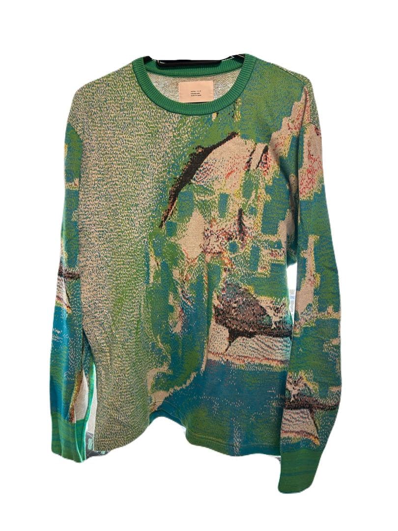 トップス HATRA Jacquard Knit (Green) HATRA | ILLEST