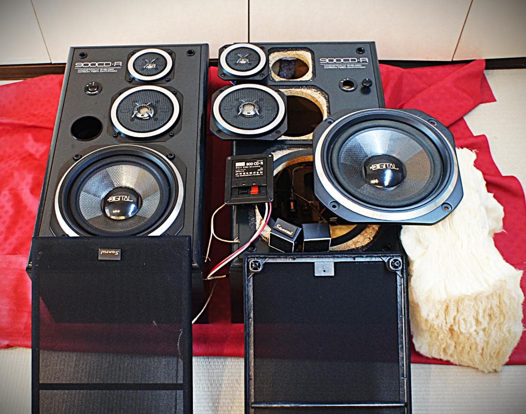 大幅値下げ！【美品】SANSUI 山水 レトロスピーカー 900CDR 整備良品