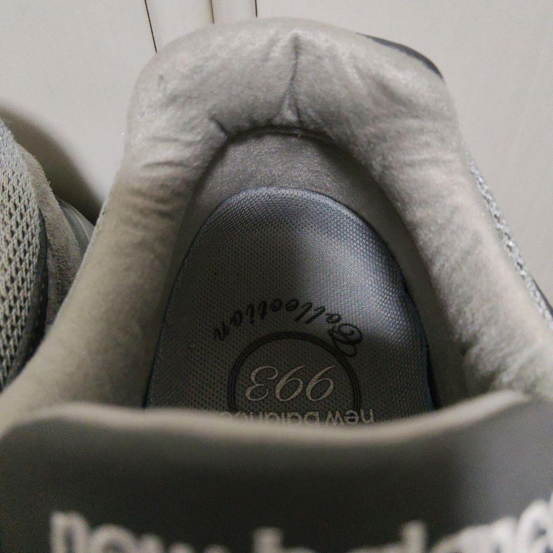 2022年製 ニューバランス MR993GL 993 26.5cm グレー