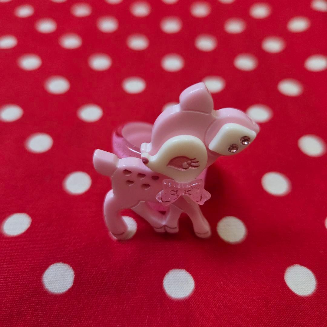 Angelic Pretty 　子鹿のミルキーちゃんリング Milky-chan the Fawn Ring by Angelic Pretty