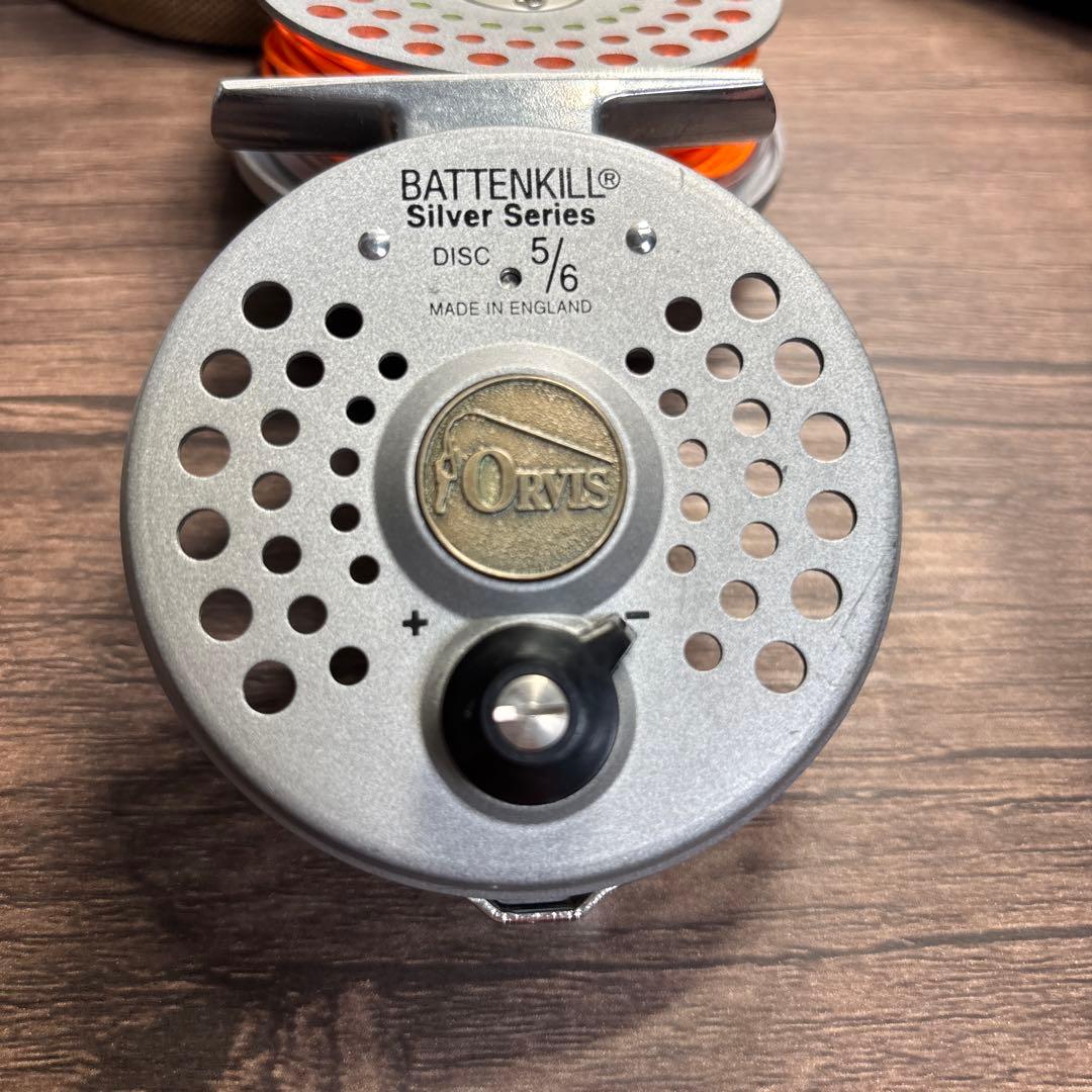 BATTENKILL Silver Series DISC 5/6 フライリール BATTENKILL Silver Series DISC 5/6 フライリール Orvis Battenkill