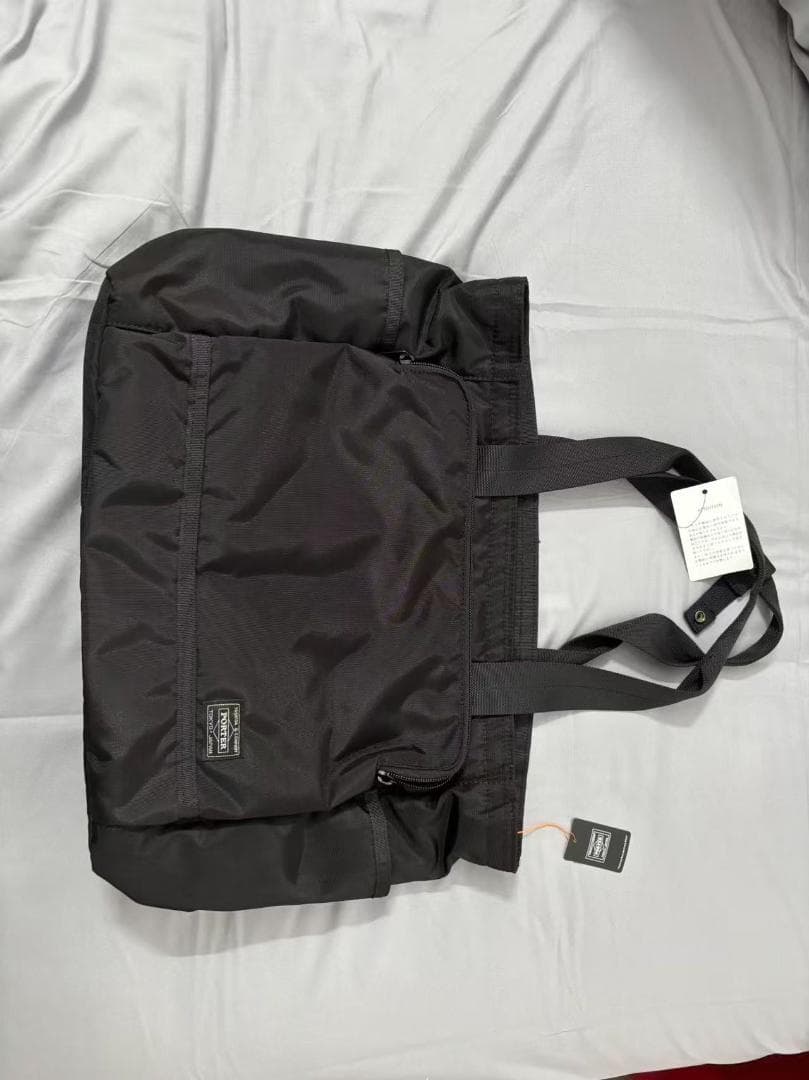 PORTER ブラックナイロントートバッグ FLEX(フレックス) 2WAY TOTE BAG | 吉田カバンホームページ | YOSHIDA