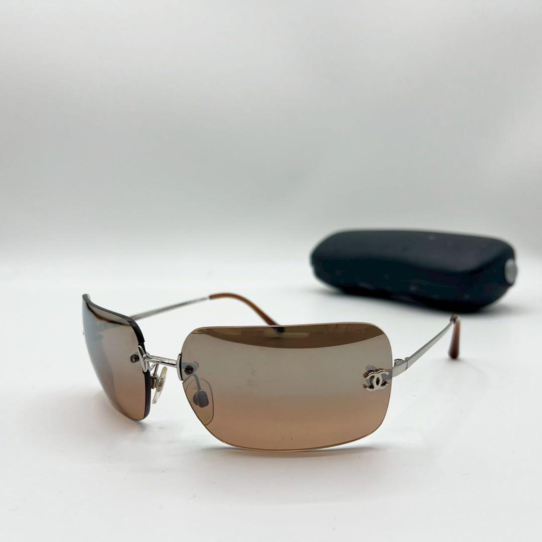 【極美品】CHANEL サングラス グラデーション 4017c 【付属品有り】 美品】CHANEL シャネル 4017 ココマーク グラデーション サングラス