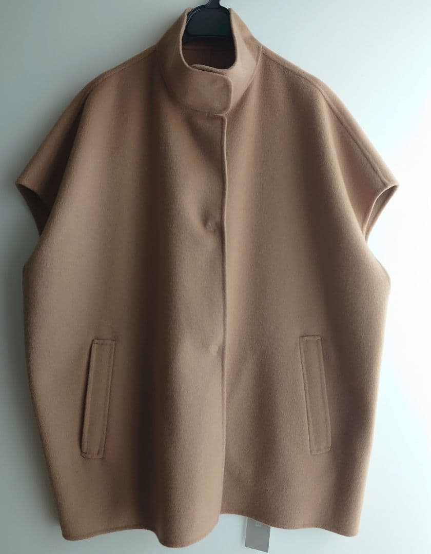 icb 今季　WoolRever スタンドカラージレ　 キャメル アイシービー オオキイサイズ ICB L WoolRever スタンドカラージレ