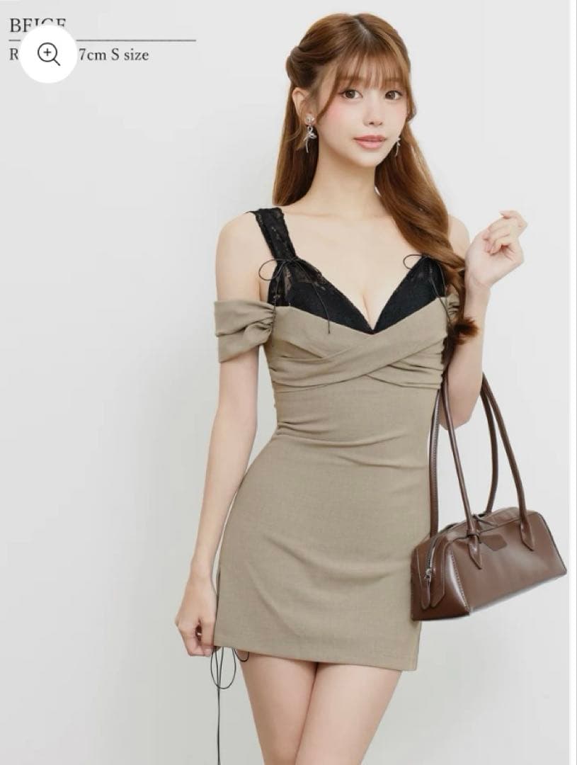 angel r オフショル　キャバ　ミニ　ドレス XSサイズあり【ANGEL R/エンジェルアール】オフショル/ ショルダー