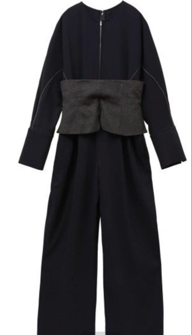 クラネ　ウールビスチェ オールインワン CLANE（クラネ）の「WOOL BUSTIER ALL IN ONE（つなぎ/オールインワン