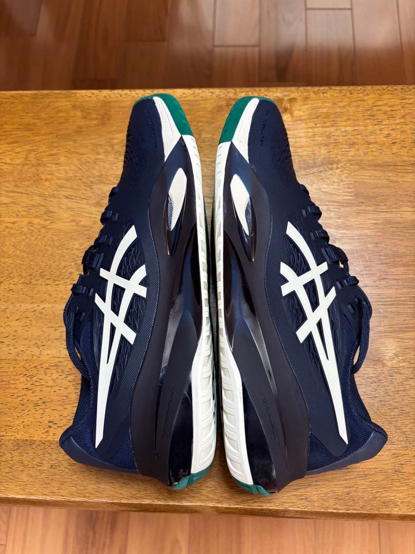 最終値下げ新品同様アシックス RESOLUTION Ｘ10 ＡＣ用　26.5cm