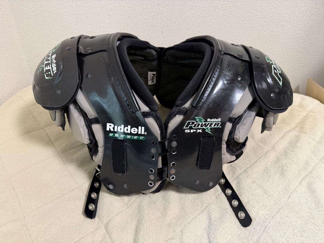 Riddell Power SPX XSサイズ(値下げ交渉可能) リデル ショルダーパッド パワー SPX SK｜アメフト用品専門店 QB CLUB