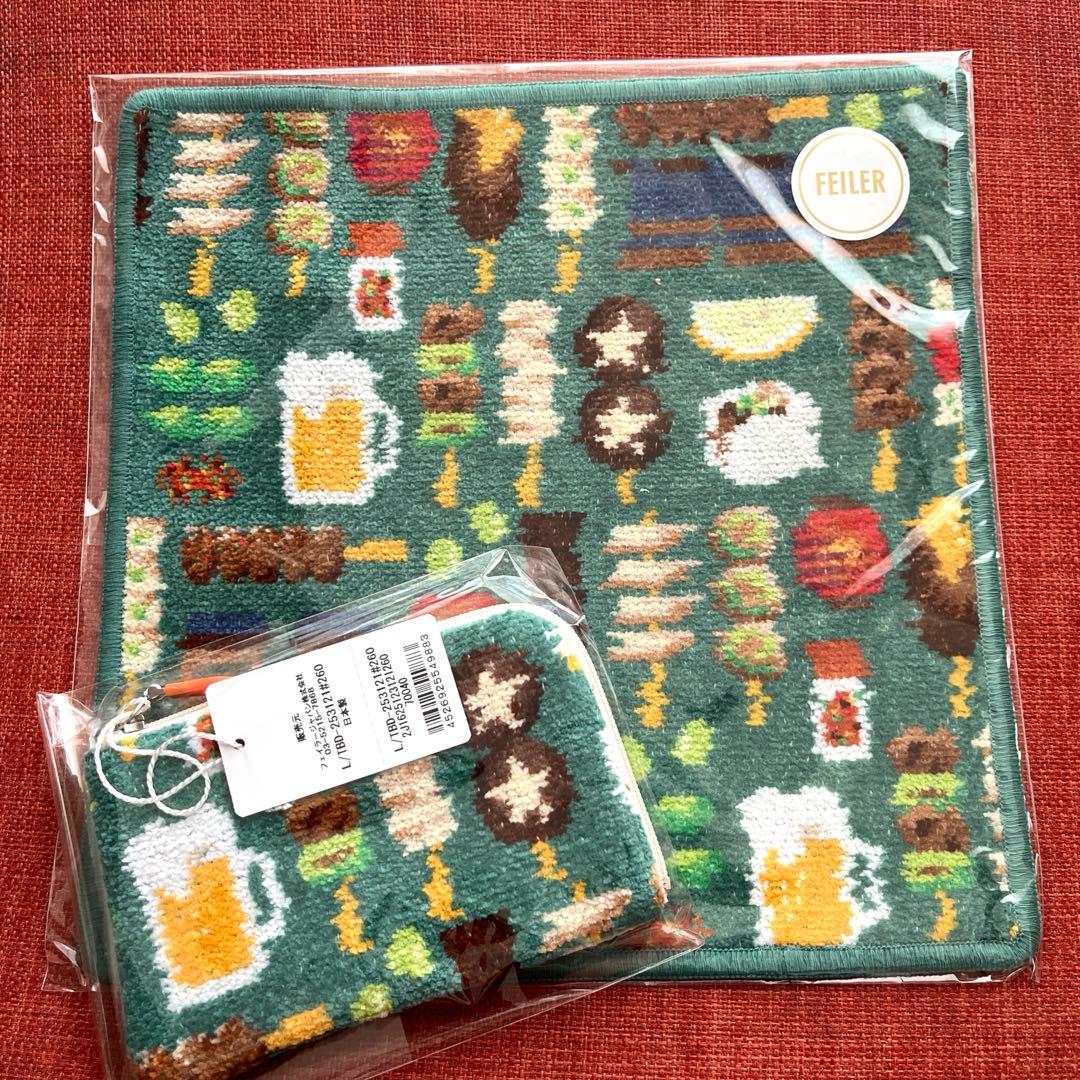 【新品】ラブラリーバイフェイラー トリアエズビールデ! ハンカチ と L字ポーチ ラブラリーバイフェイラー トリアエズビールデ！ ポーチ&ハンカチ