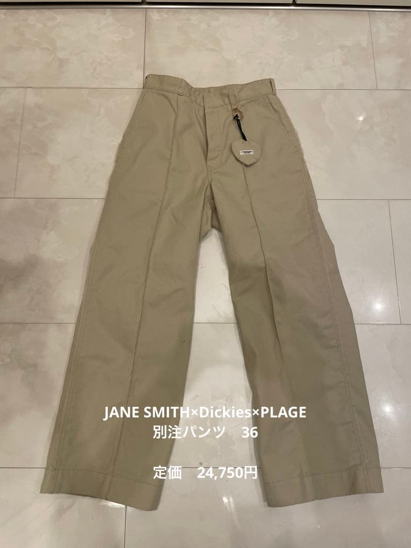 Dickies×JANE SMITH×PLAGE別注パンツ36 JANE SMITH X PLAGE X DICKIES 別注 パンツ（その他パンツ）｜Plage