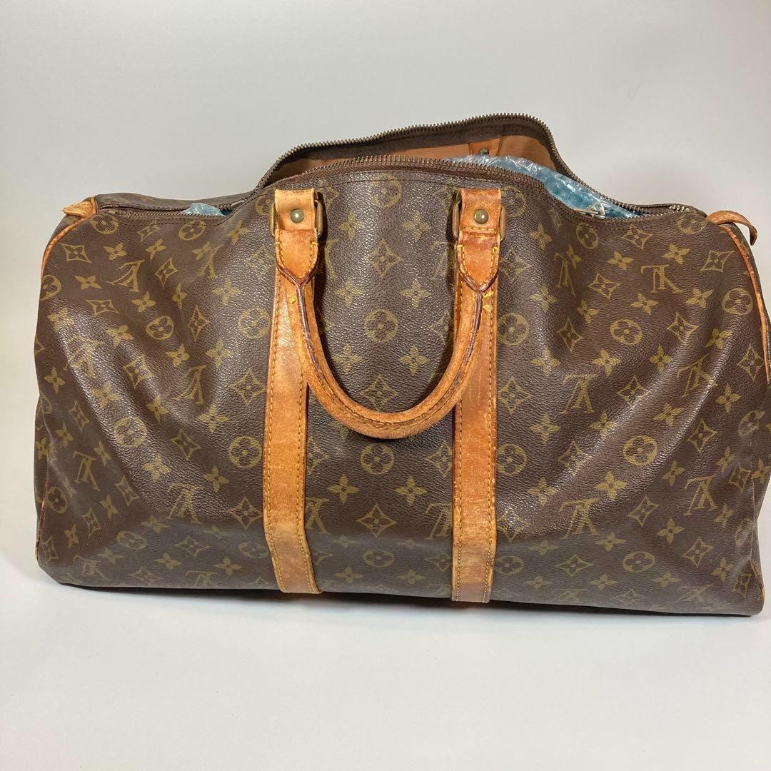 LOUIS VUITTONルイヴィトン キーポル50 ボストンバッグ モノグラム Louis Vuitton Keepall LED Monogram 50 キーポル50 モノグラム (Louis