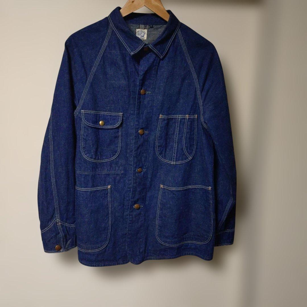 オアスロウ カバーオール サイズ２ orslow オアスロウ カバーオール デニムジャケット メンズ 40'S WWII