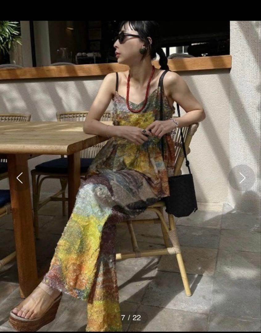 AMERI MEDI RACHEL FLUFFY ART PANTS Sサイズ - メルカリ