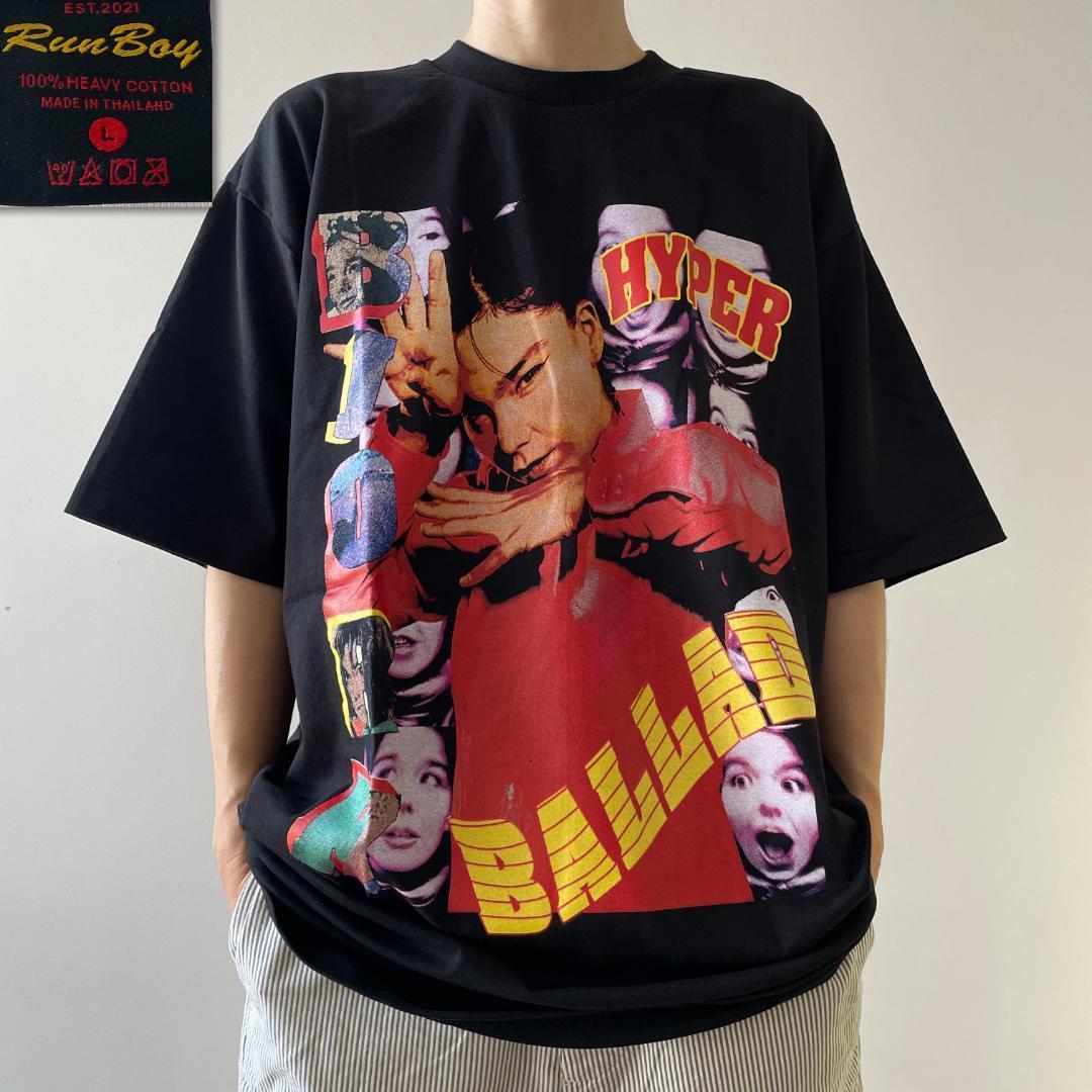 レア ビョークブートレグ Tシャツ bjork 両面プリント セカオワ 深瀬
