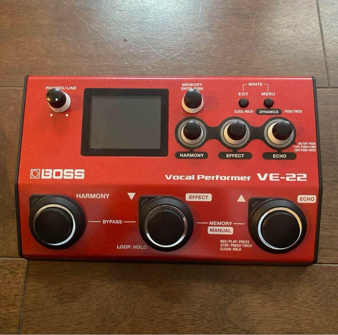 BOSS VE-22 ボーカルエフェクター ほぼ新品 BOSS VE-22(Vocal Performer)(ボーカルエフェクター)(ボス) ｜イケベ