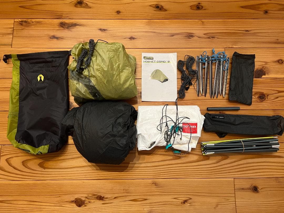 NEMOニーモ　 ホーネットオズモ１P Hornet™ OSMO™ 1P – NEMO Equipment Japan