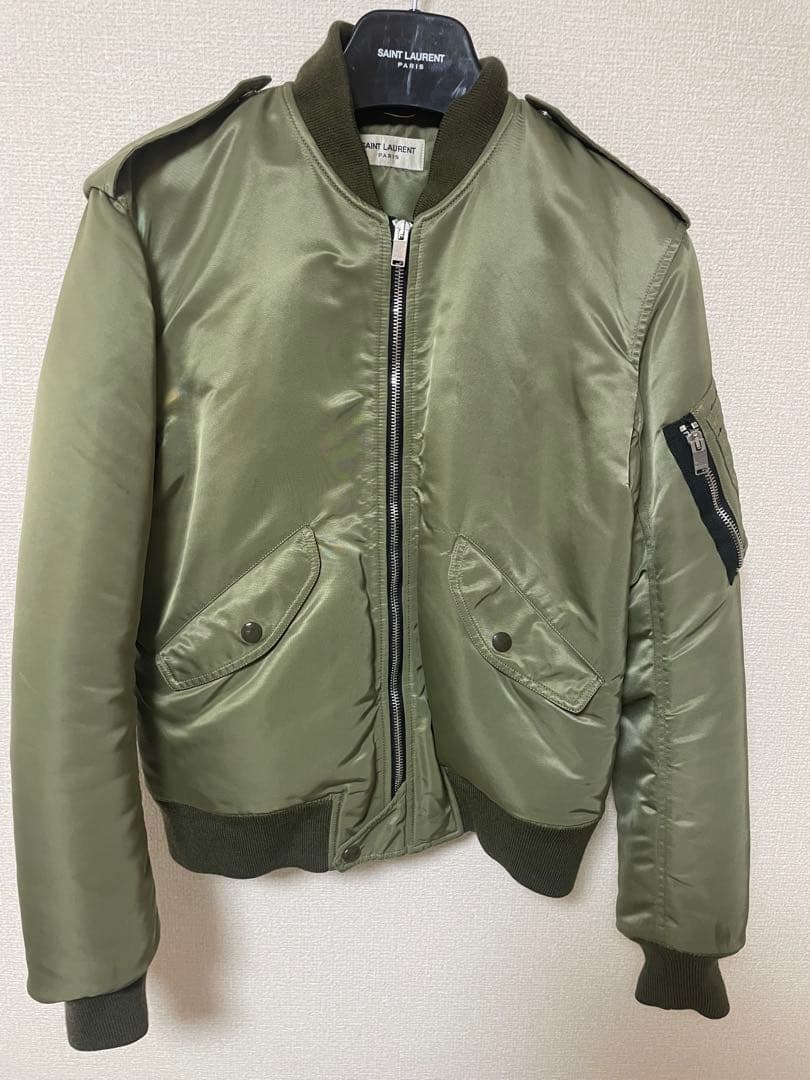 SaintLaurentParis 46 サンローランパリ MA-1 ボンバー 中古・古着通販】Saint Laurent Paris (サンローランパリ) クラシック