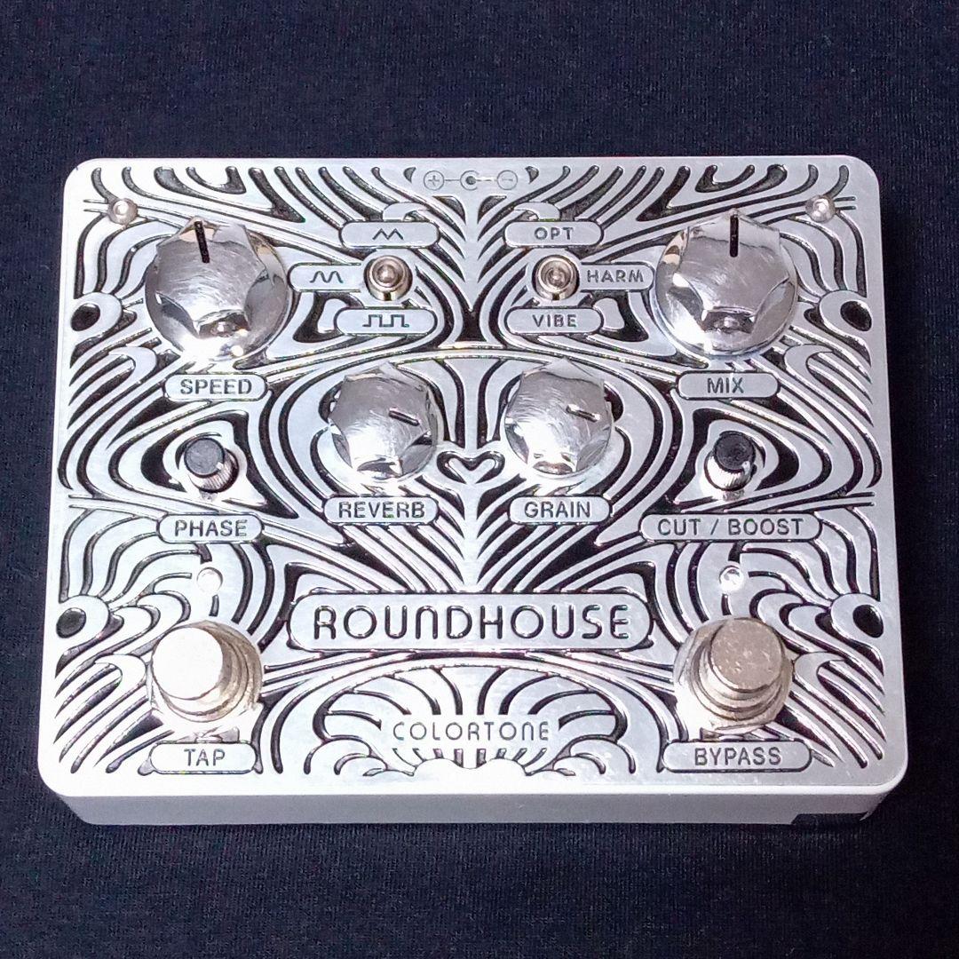 新品/Colortone Roundhouse 上質トレモロ∼リバーブ+歪み Amazon | Colortone Pedals Roundhouse トレモロ リバーブ ギター