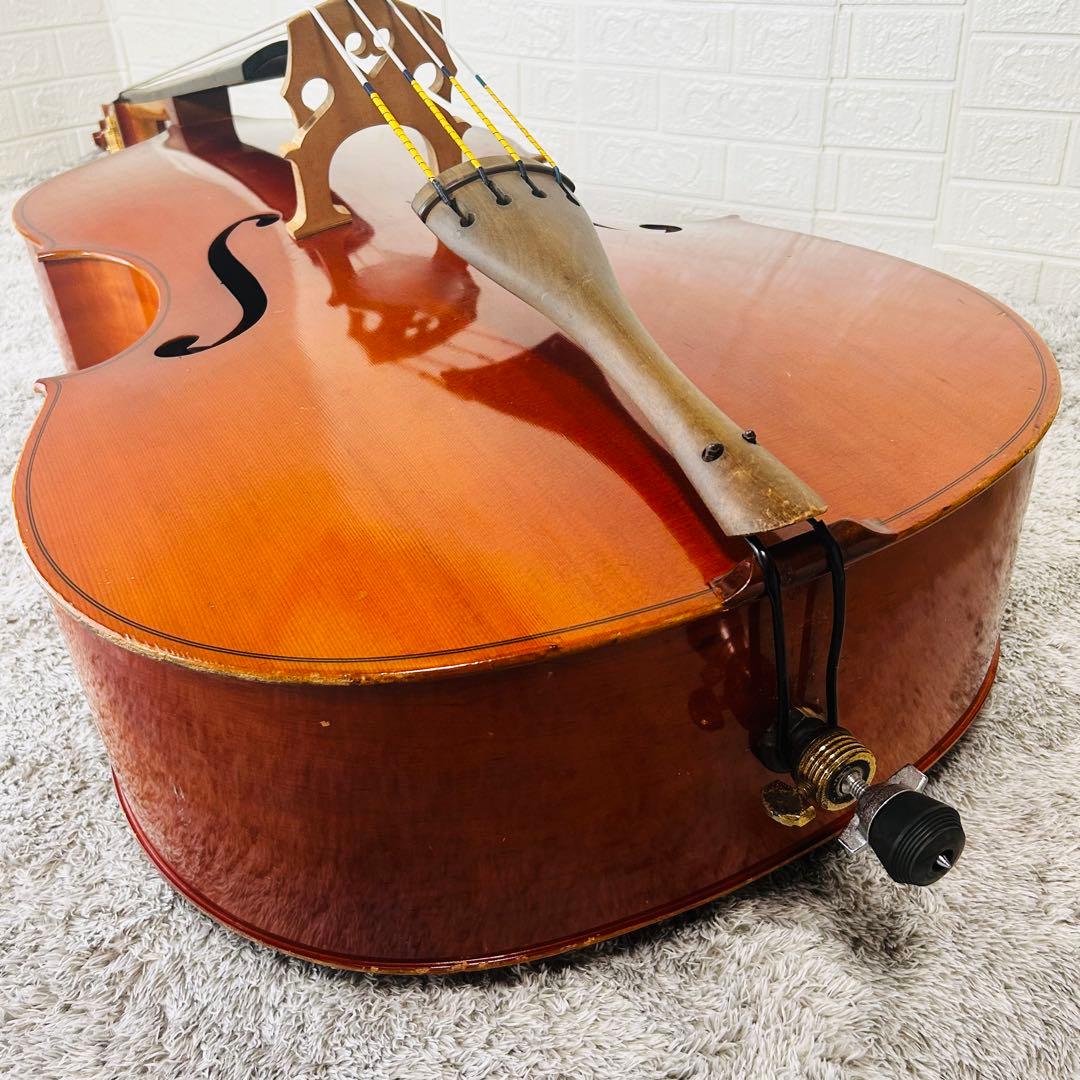 SUZUKI コントラバス No85 3/4 国産 1990年製 弦楽器 本体 - メルカリ