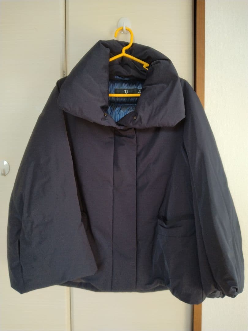 +J ダウンジャケット Sサイズ ダークブルー UNIQLO +J ユニクロ ハイブリッドダウンジャケット ネイビー S ジル