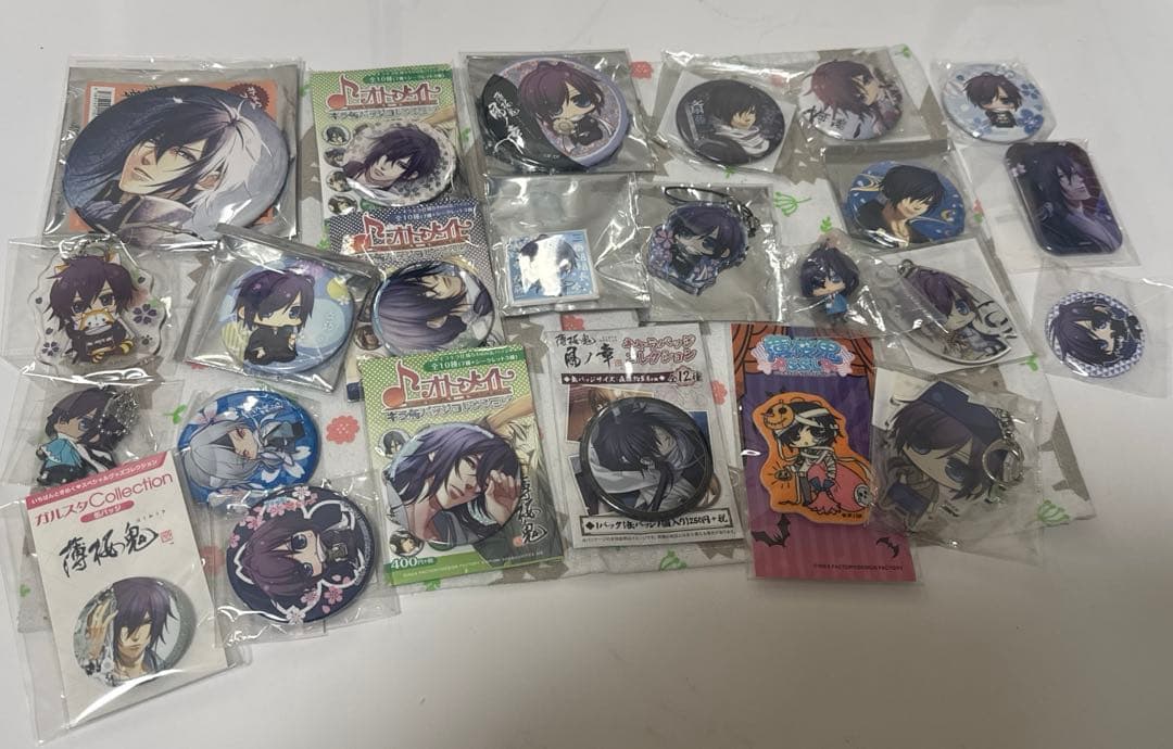 薄桜鬼　斎藤一　缶バッジ　まとめ売り 薄桜鬼 斎藤一 缶バッジ | K-BOOKS 池袋 2次元グッズ通販