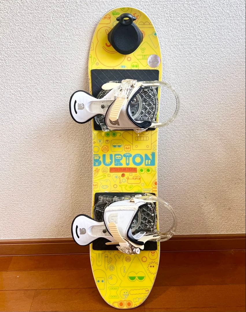 r*.様 BURTON バートン　子供用80cm ビンディング付き　フルバートン BURTON バートン Kids' Grom Disc Snowboard Bindings 105771 キッズ