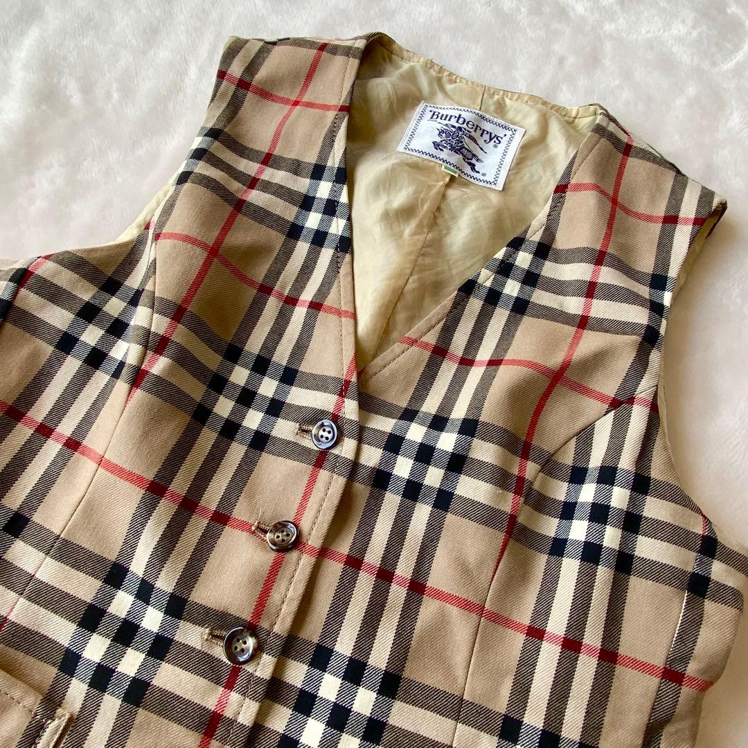 Burberrys バーバリーズ ノバチェック 90sベスト ヴィンテージ - メルカリ