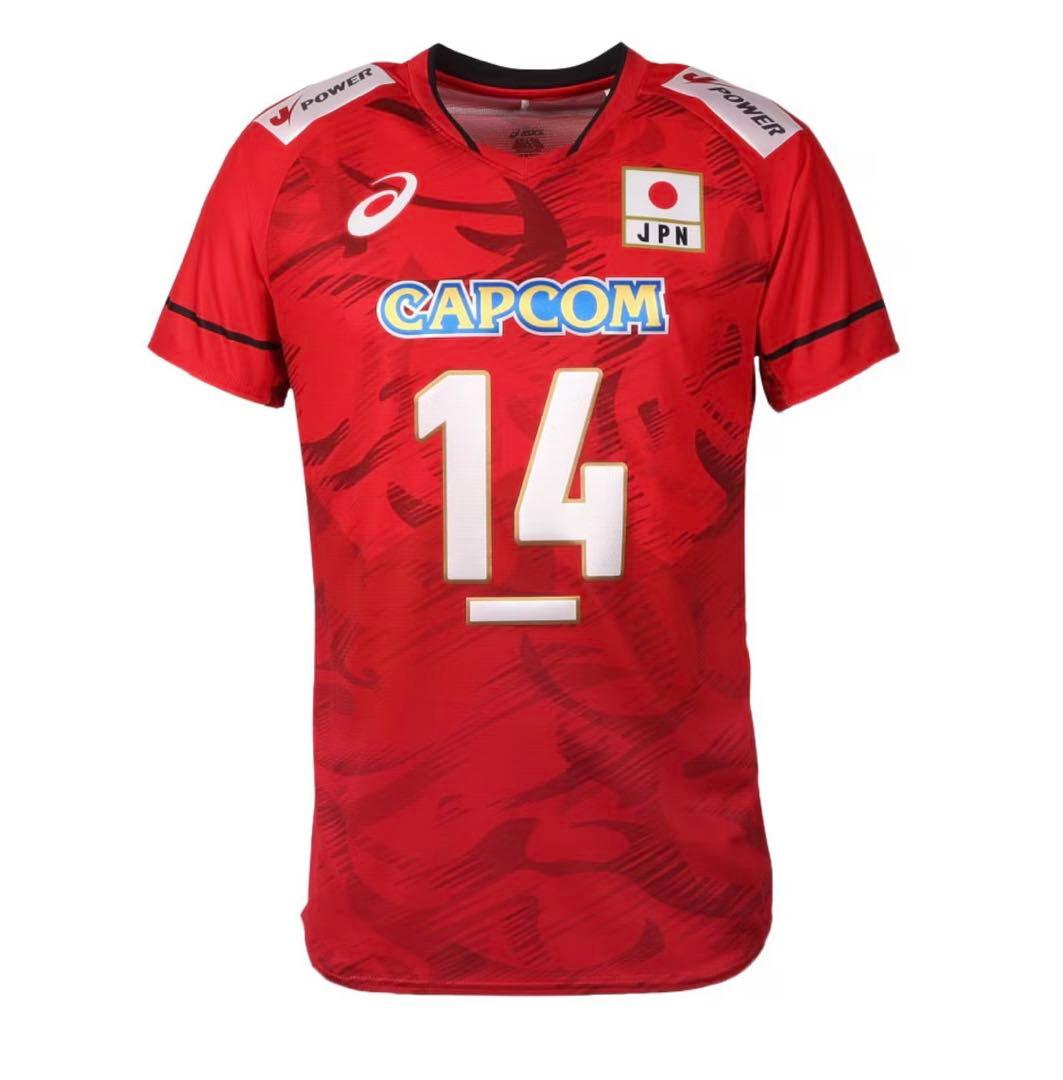 ミズノ バレーボール女子日本代表 古賀紗理那 #3 ユニフォーム Tシャツ