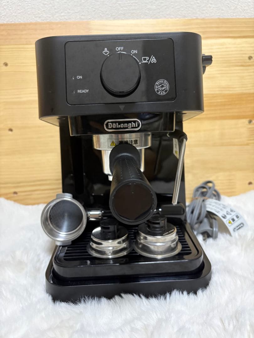 DeLonghi デロンギ スティローザ EC235J &ボトムレスフィルター Home Cafe / 【即納】MUVNA スティローザ ECO310 EC221対応 ボトムレス