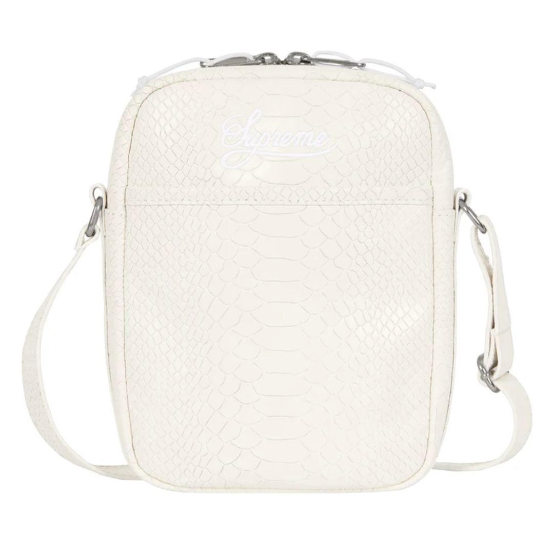 Supreme・Nike Leather Shoulder Bag白【おまけ付き Supreme シュプリーム 2025SS Nike Leather Shoulder Bag ナイキレザー