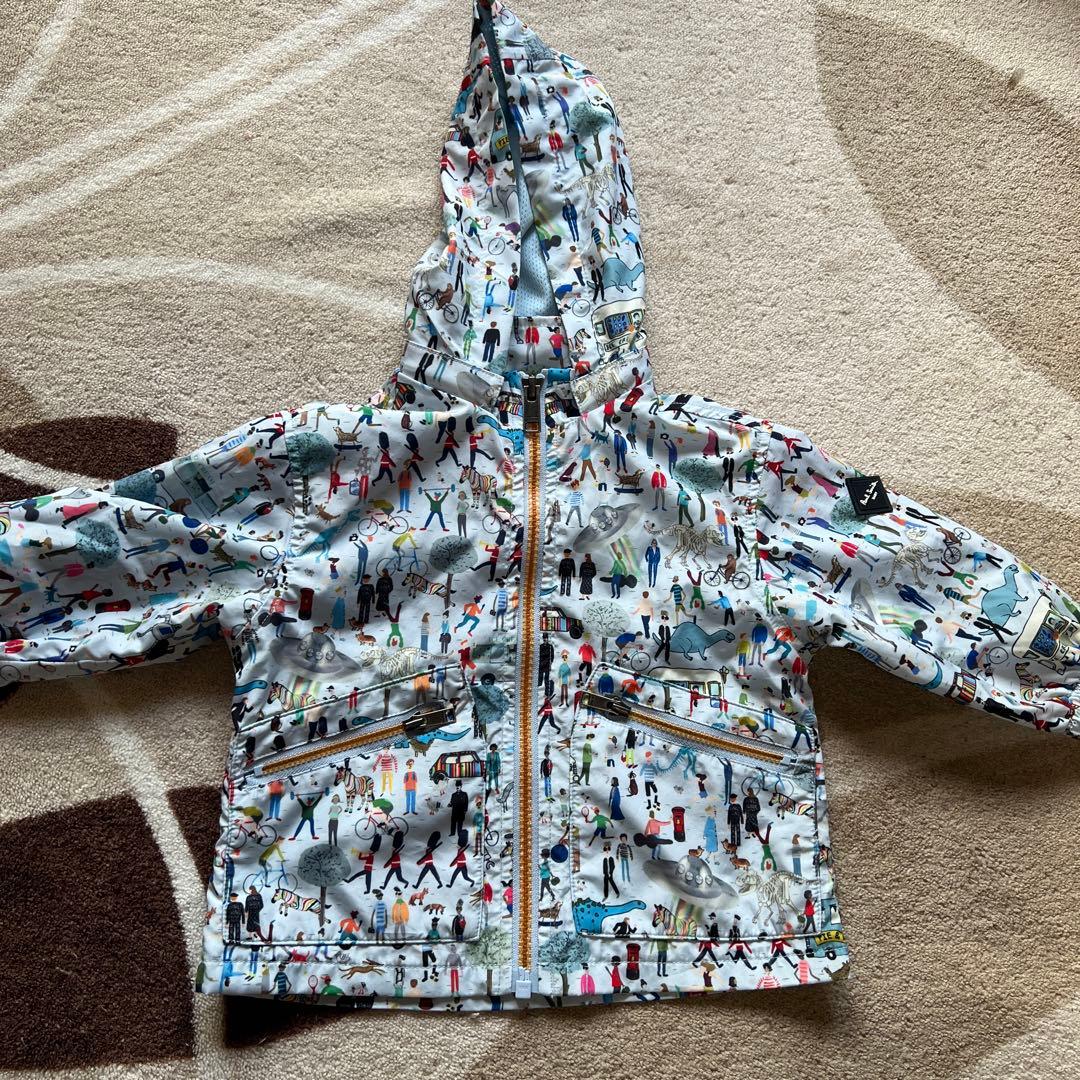 2*7様 アウター　80センチ　ポールスミス Paul Smith（ポール・スミス） カシミヤ 裏地ドット総柄 ステンカラー