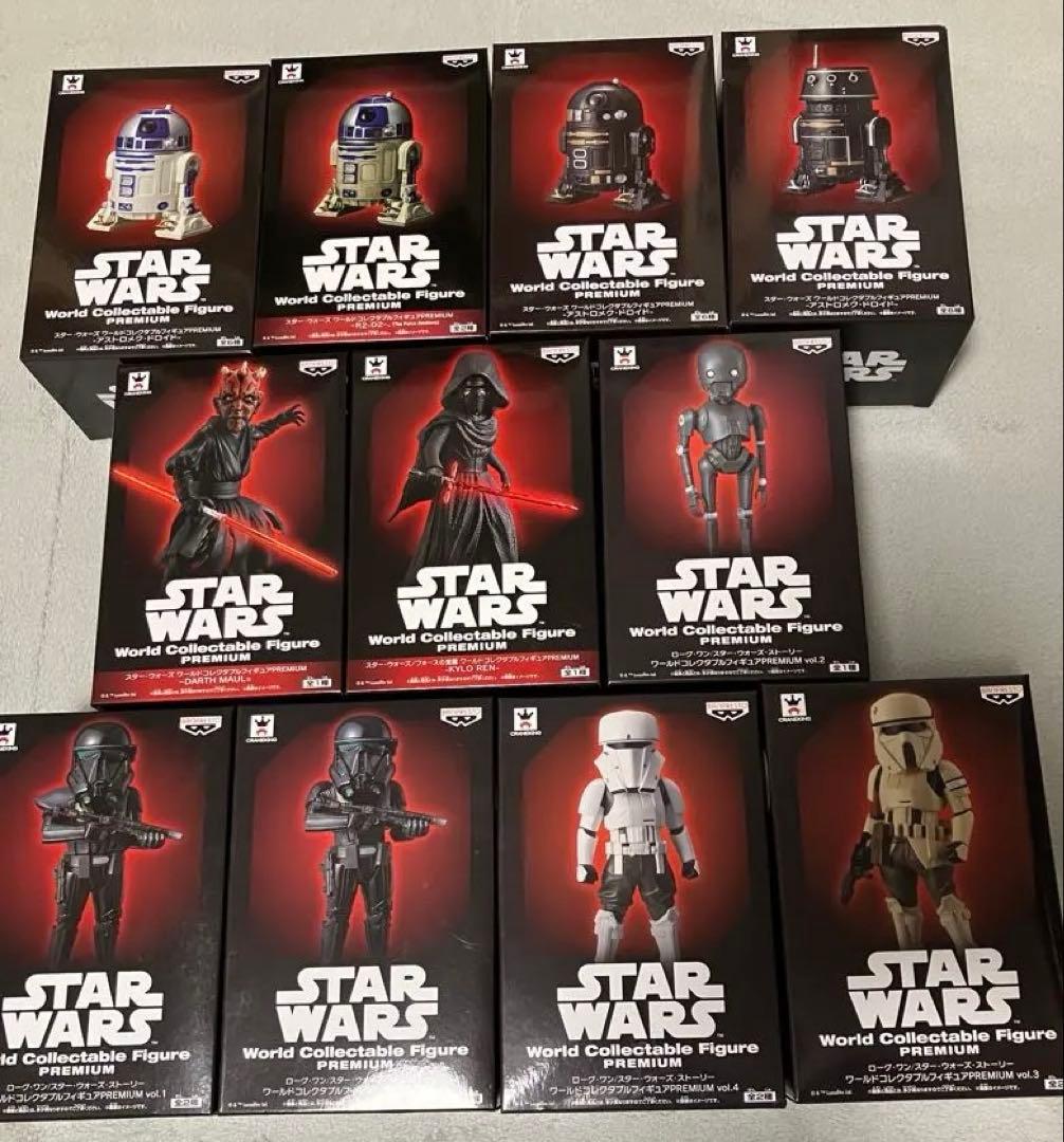 STAR WARS ワールドコレクタブルフィギュア プレミアム 11体セット star wars world collectible figure premium darth vader WCF スター