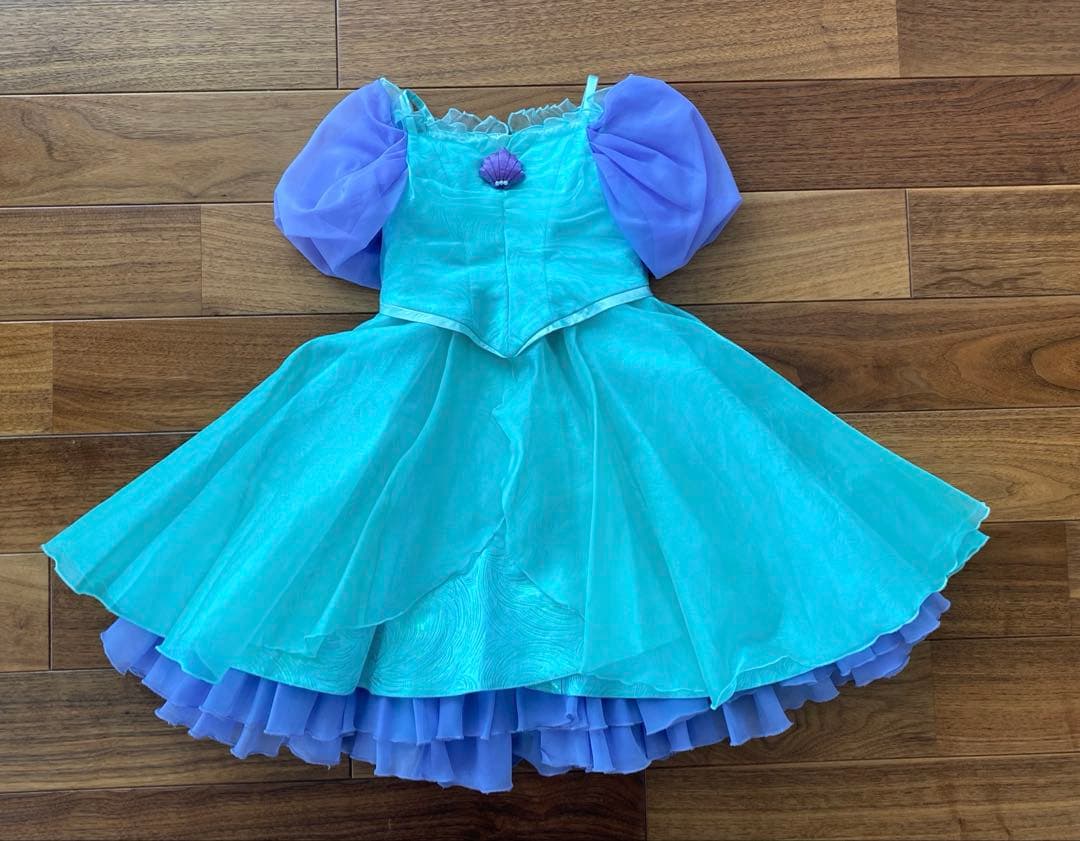 ★美品★ アリエル　ビビディバビディブティック　プリンセスドレス　サイズ100 ビビディ・バビディ・ブティックのアリエルに 一目惚れしてコロナ禍に