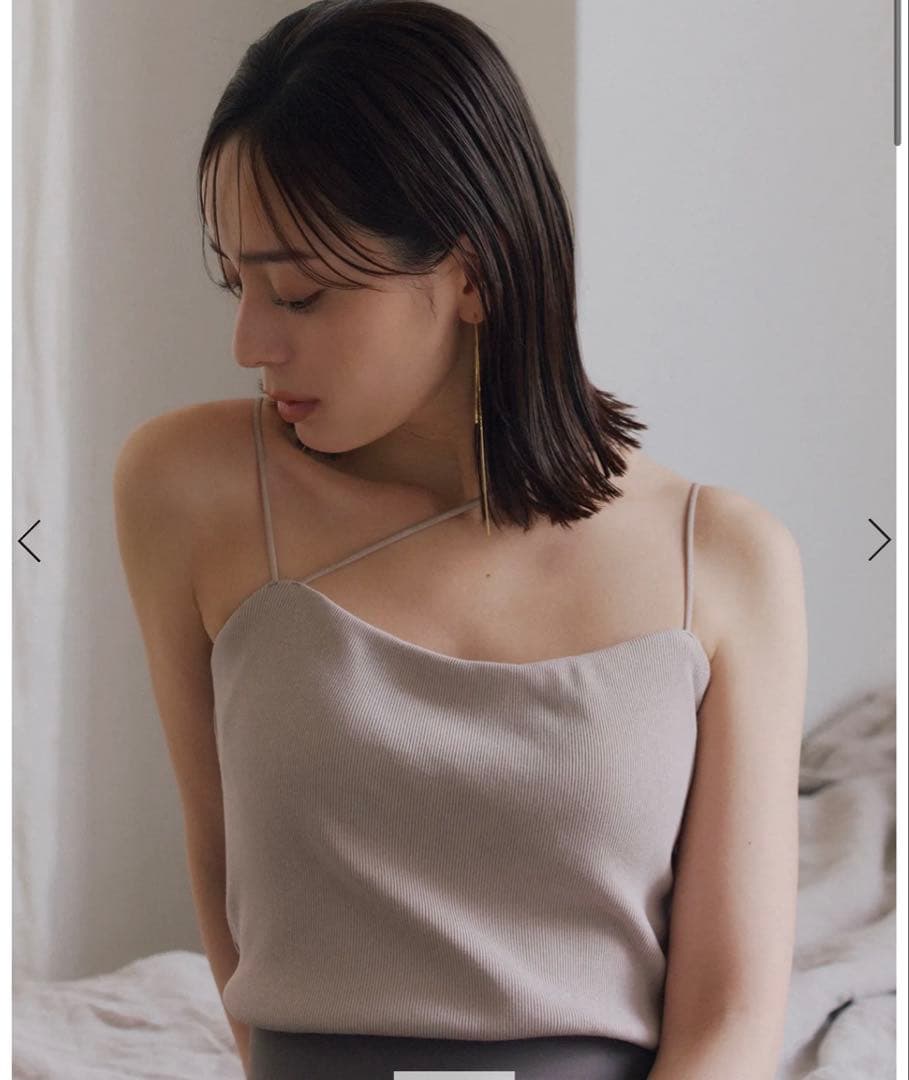 アニュアンス　カップイン2wayキャミソール OUR WACOAL×anuans】カップイン2wayキャミソール