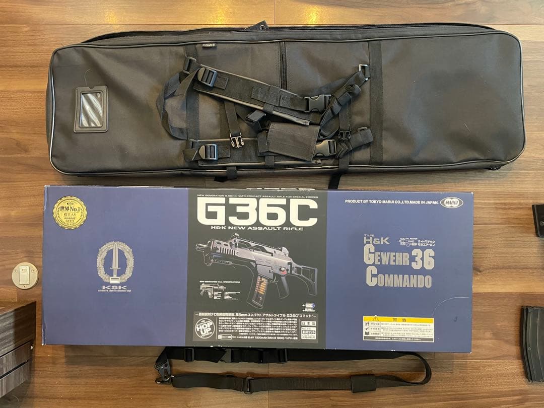 東京マルイ 電動ガン H&K G36C バッテリー+充電器付き　引退セット TOKYO MARUI（東京マルイ） フルセット G36C カスタム 次世代電動ガン