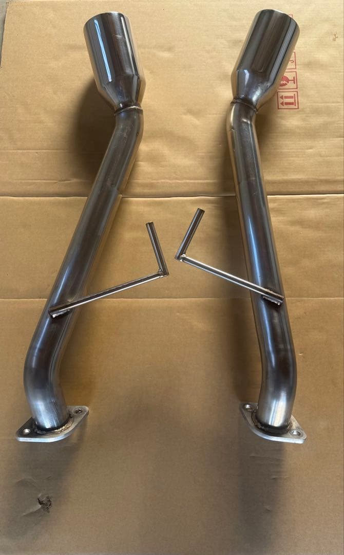 【慶04】v37 スリーキャッツ　ストレートマフラー 楽天市場】スリーキャッツ YV37 37スカイライン 清正管 4本出し