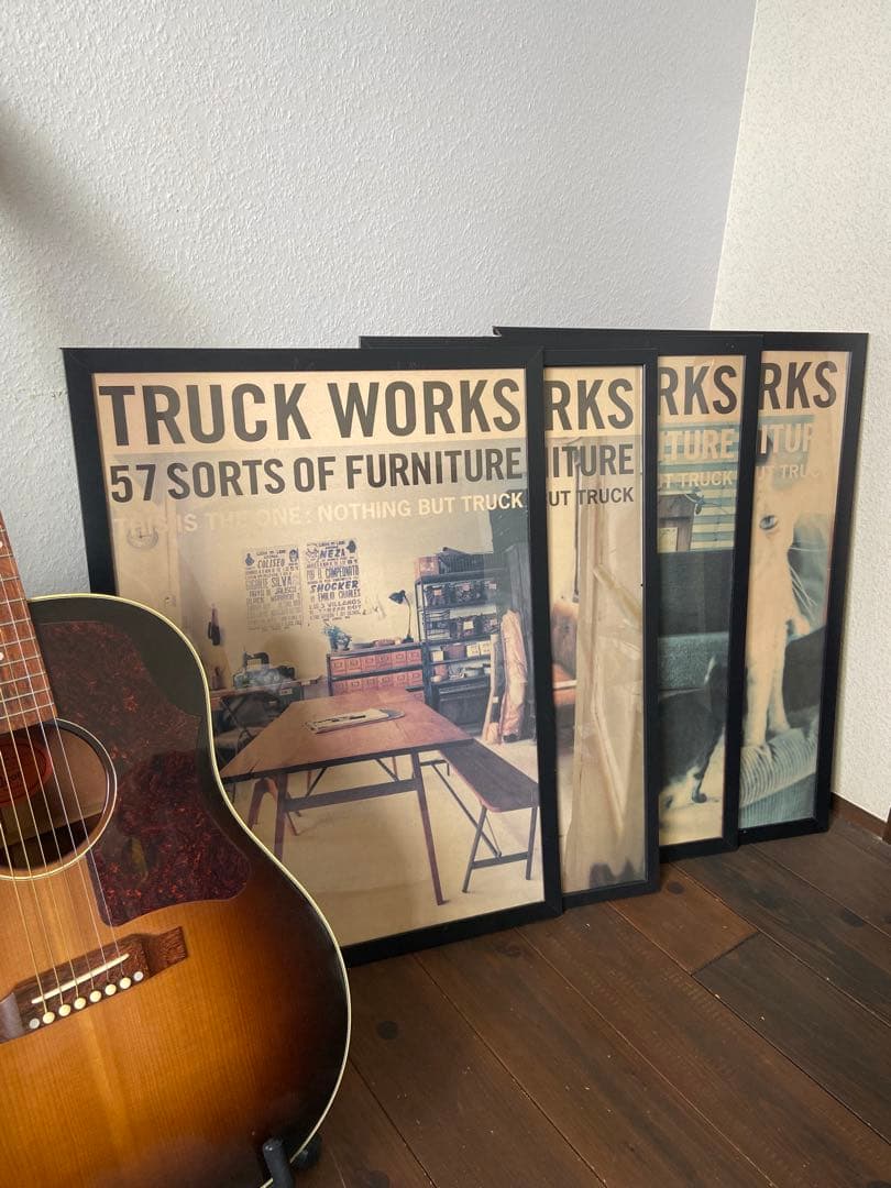 truckfurniture ポスター 額入りトラックファニチャー4枚セット 20th ANNIVERSARY POSTER | TRUCK FURNITURE