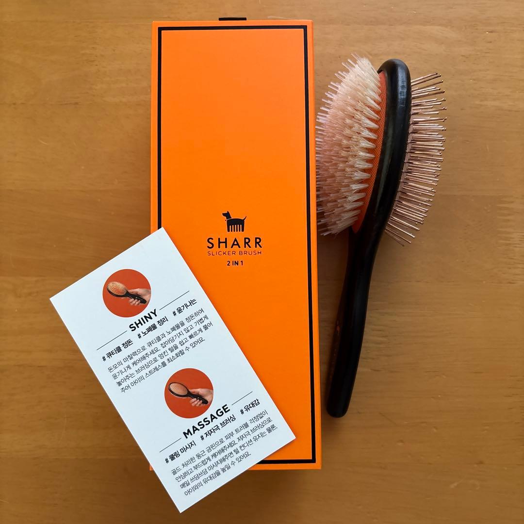 SHARR ブラシ 黒/オレンジ - メルカリ