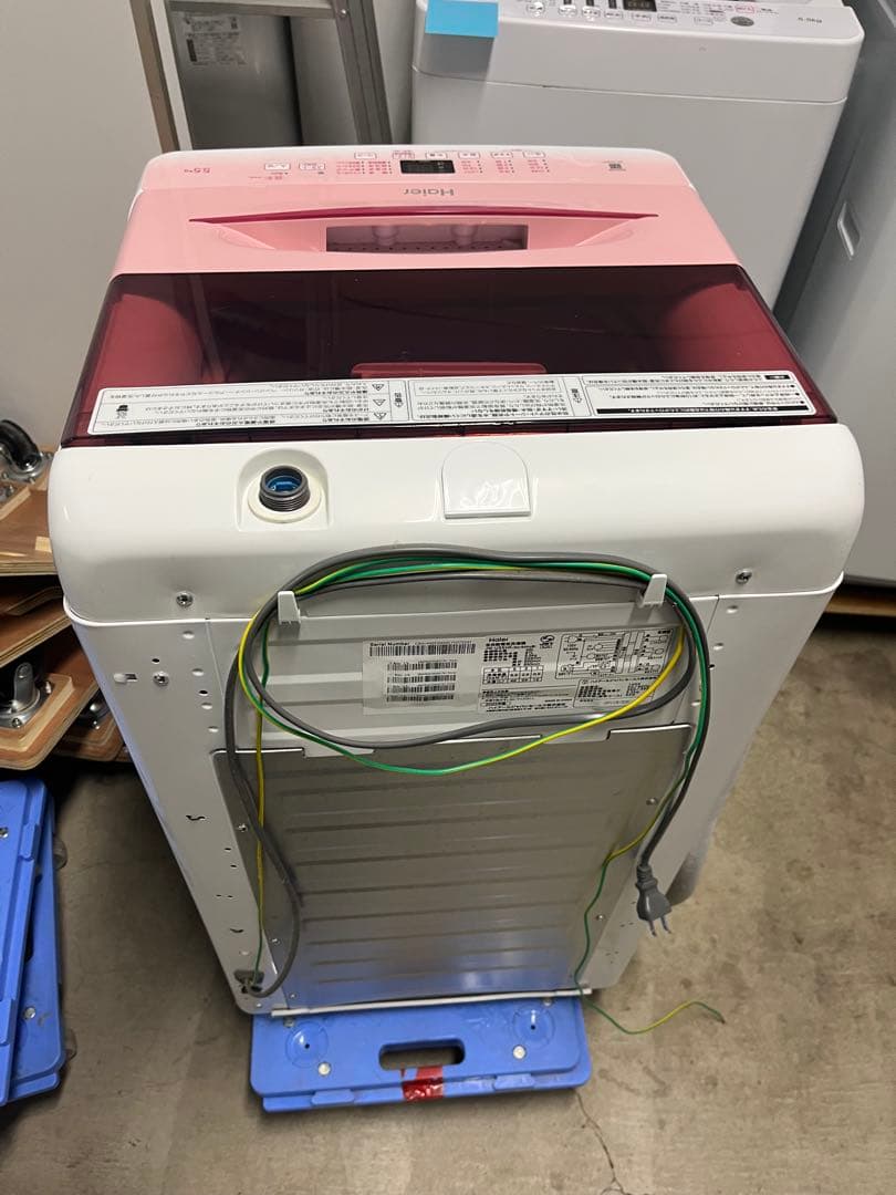 美品 ハイアール 縦型洗濯機 JW-U55HK 2022年製 5.5kgT