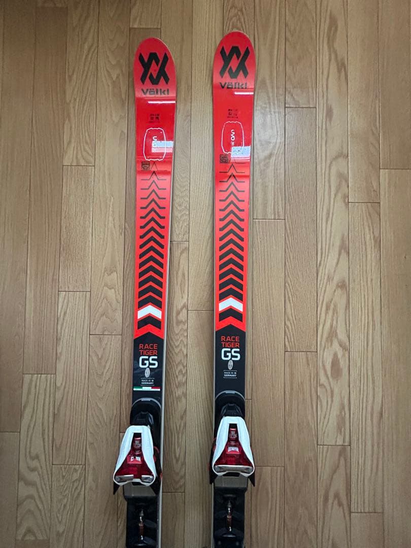 【値下げ可能です】フォルクル スキー RACETIGER GS masters フォルクル VOLKL RACETIGER GS MASTER 178cm ビンディング MARKER