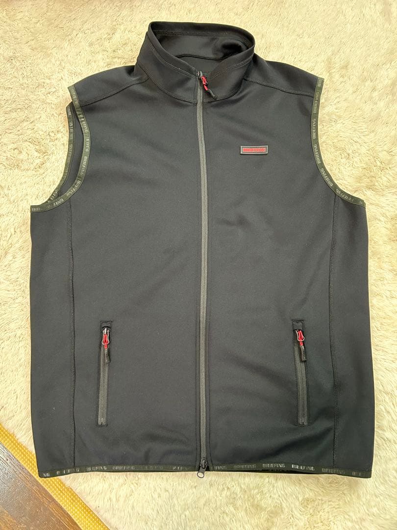 BRIEFING ブラック ベスト　XL BRIEFING ブラック ベスト 【公式通販】