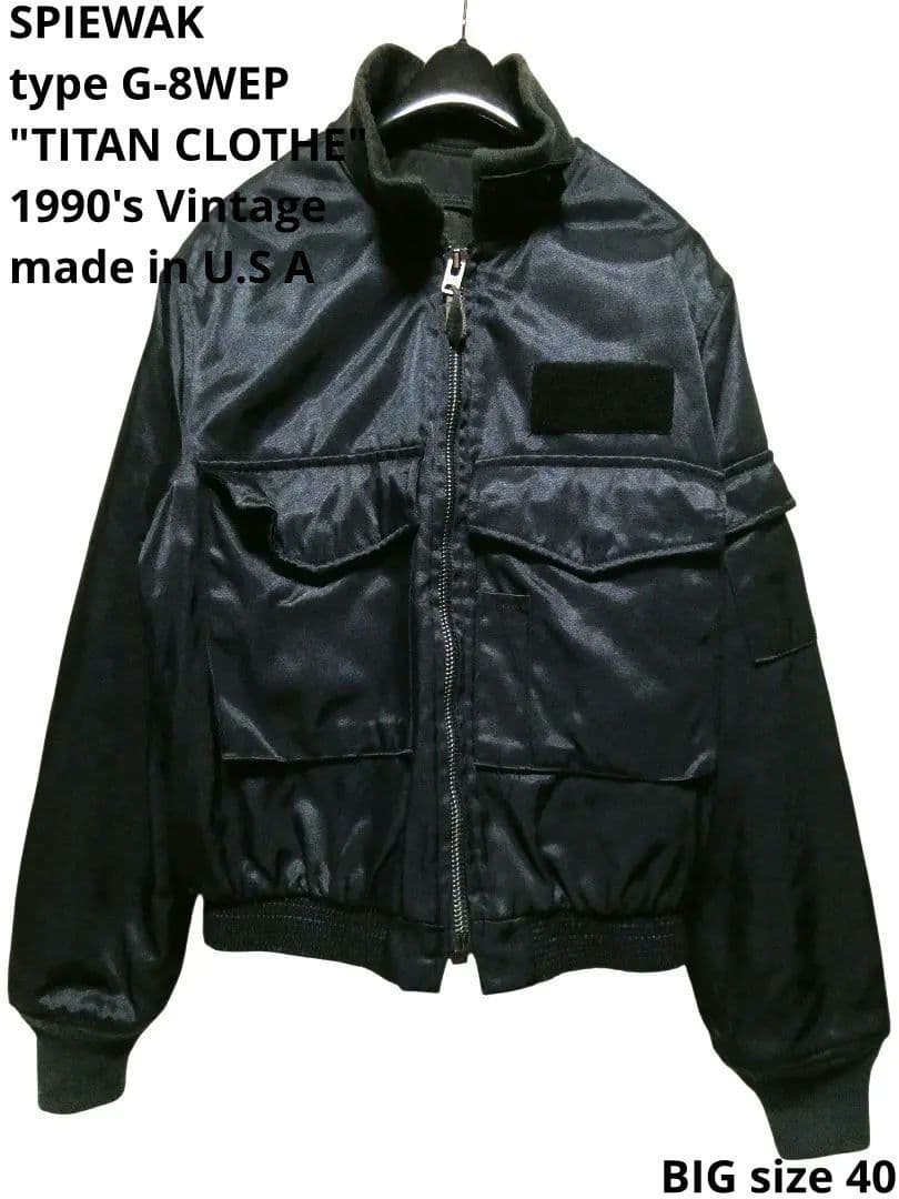 サイズ40！タイタンクロス！スピワックG-8ゴンズジャケットWEP