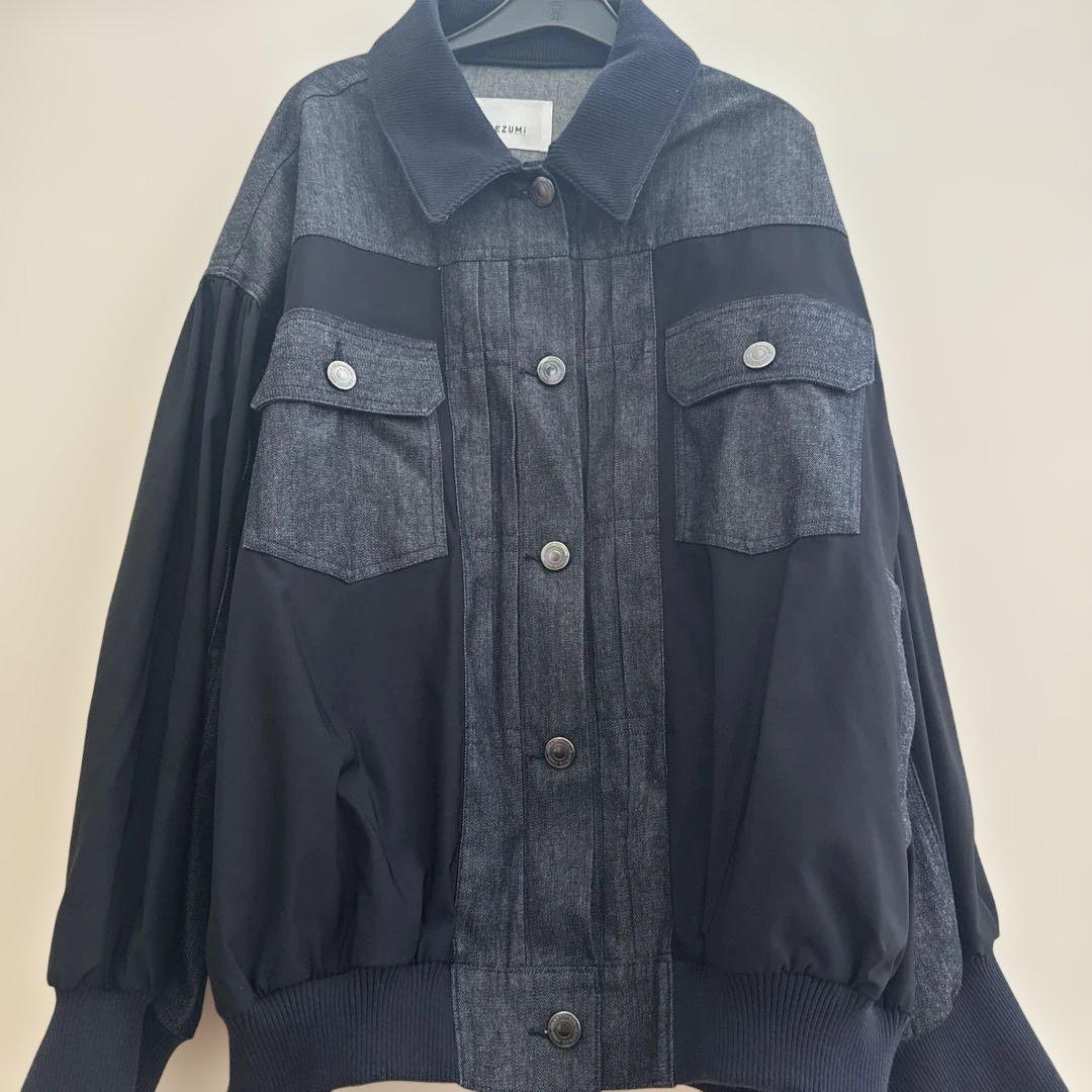 EZUMi★新品デニムジャケット ダークグレー ブラック entire studios - 【25SS】ゲム デニムジャケット / GEM DENIM JACKET