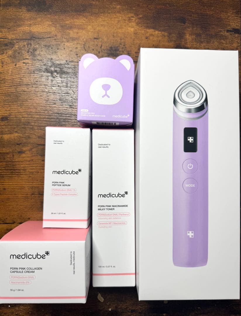 メディキューブ AGE-R ブースタープロ (パープル) おまけ付き - メルカリ