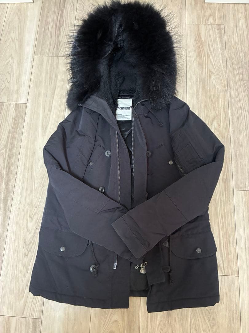 ATTACHMENT N-3B ブラック 1 ミリタリー Y2K N-3B PARKA ｜アルファ インダストリーズ