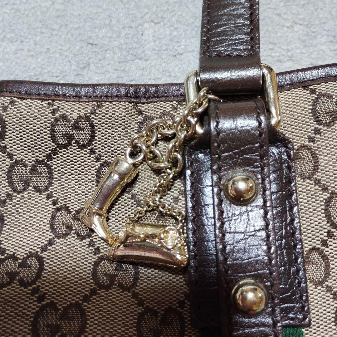《鑑定済☆正規品》GUCCI シェリーライン ミニトートバッグ