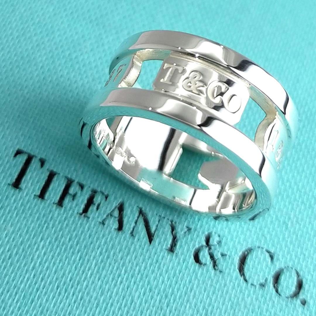 ◇美品◇【ティファニー】１８３７　エレメント　リング　１３号　2605 TIFFANY&Co.（ティファニー） ☆13号☆ティファニー リング・指輪 1837
