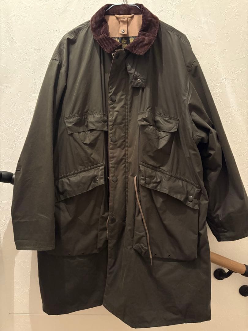 KAPTAIN SUNSHINE × Barbour名品 Barbour x Kaptain Sunshine Short Cruiser Jacket - Clay | Urban