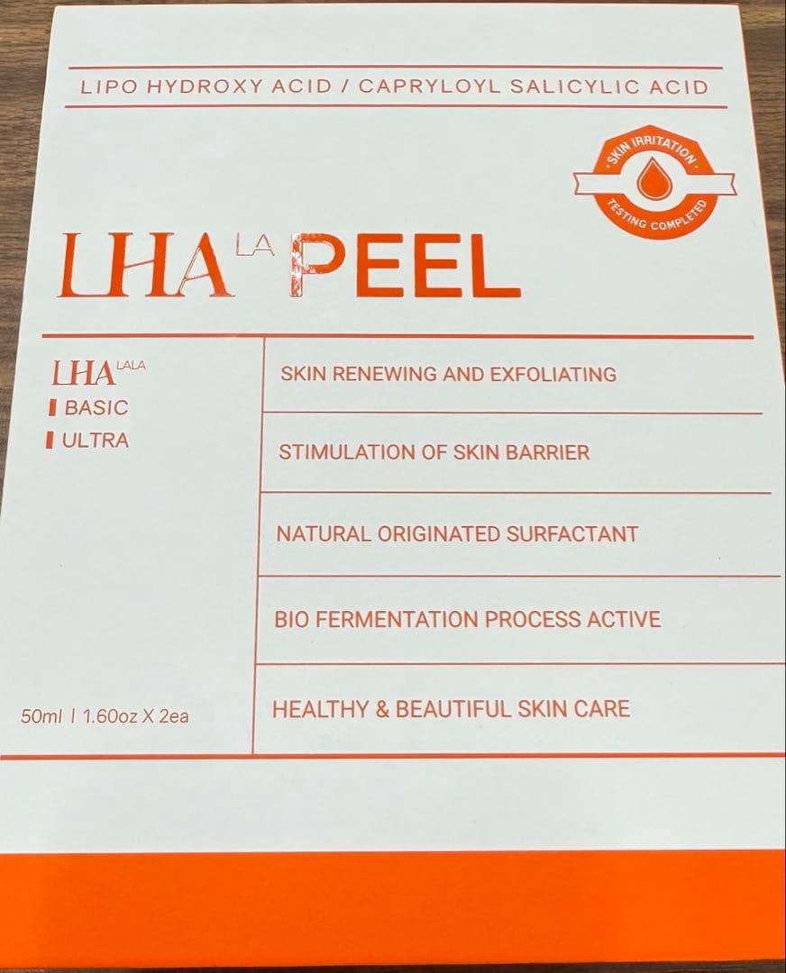 ララピール【ララフィル】　新品未開封　1箱　ベーシック&ウルトラ　韓国コスメ LHA LALA Peel Set Basic & Ultraララピール 第4世代 低刺激