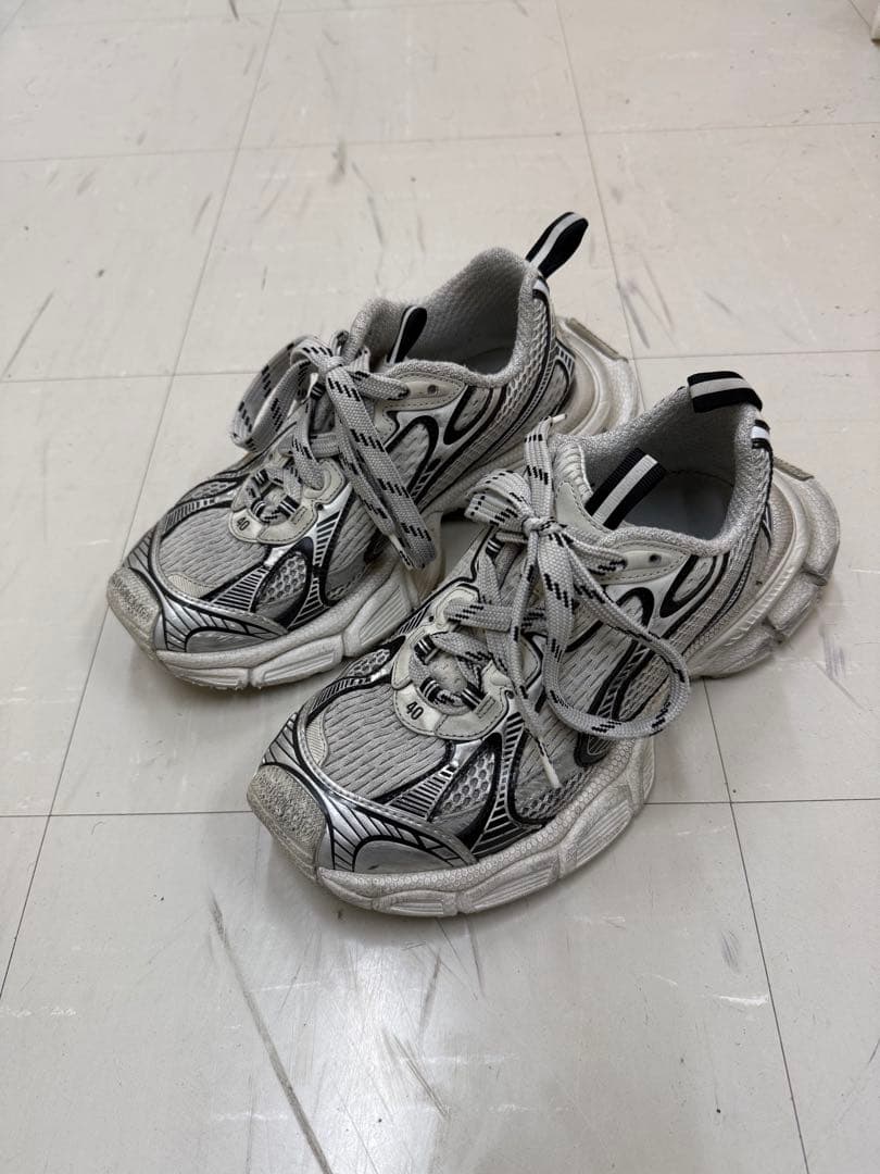 balenciaga 3xl 替え付け紐あり BALENCIAGA＊3XL SNEAKER＊3XL ダットスニーカー＊送込 (BALENCIAGA